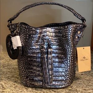 Patricia Nash Leather Otavia  Bucket Purse